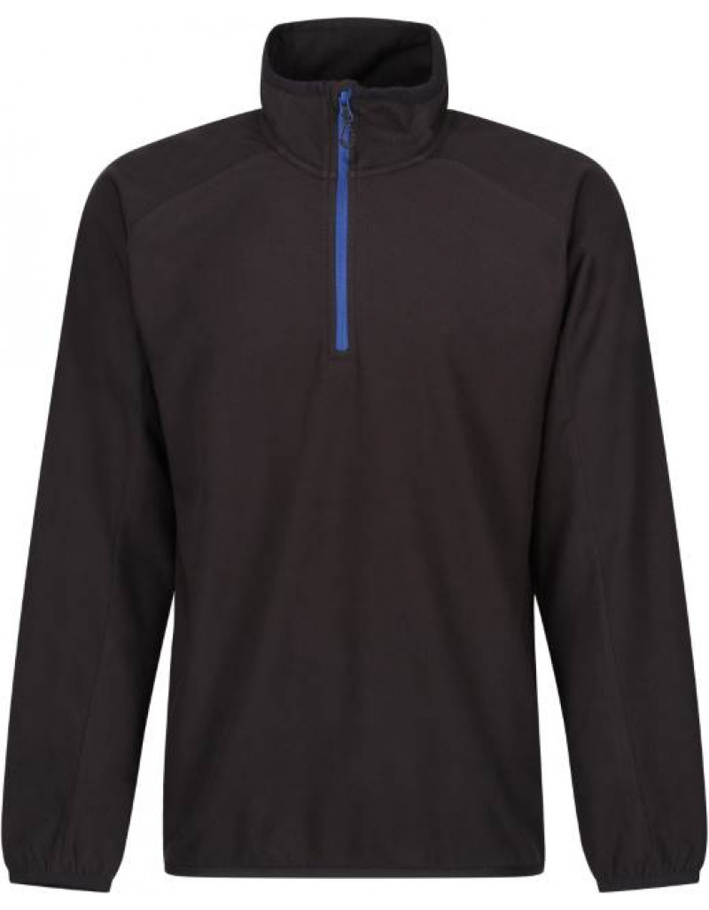 Fleece structurat cu 1/4 fermoar„Navigate”